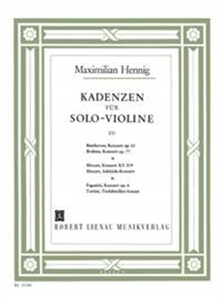Kadenzen komplett